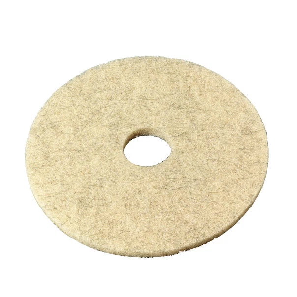 3M Natural Blend Tan Burnish Pads 3500, 20" (Case of 5) NEW