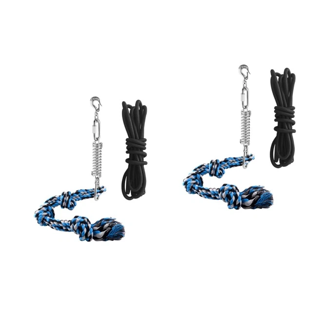 2 pcs Pet Frühling Pol Hund Spielzeug Seil Puppy Training Spielzeug