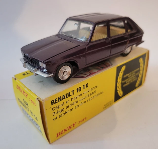 Dinky Toys Spain 1/43 - Renault 16 TX Violet 538 - Occasion (sans Boîte)