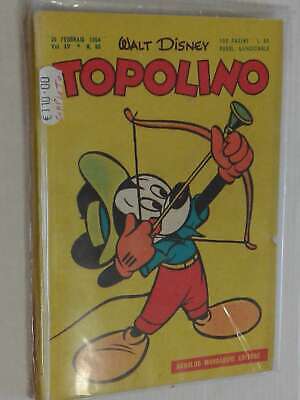 WALT DISNEY- TOPOLINO LIBRETTO- N° 85- originale- DEL 1954- completo di bolli...