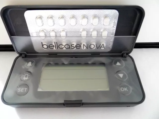 bellcase NOVA Etui für Antibabypille Erinnerungsfunktion Pillendose Tablettenbox