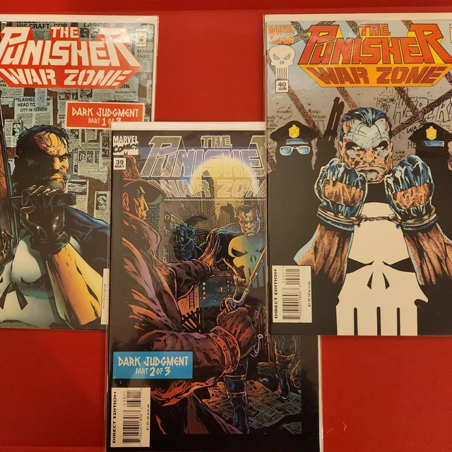 The Punisher: War Zone #1-41 (Missing #33) Annual #1 1992 Marvel Comic Books VF 13