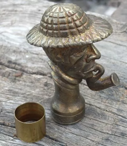 New Designer Sherlock Head Handle For Handmade Wooden Walking Cane Stick