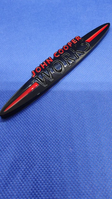 MINI COOPER LOGO S Emblème Badge Calandre Capot Grille Avant R50 R52 - Foto 3