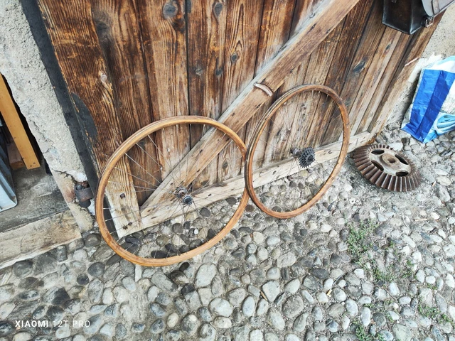Paire De Jantes De Vélo Anciennes – Ava C – Circa 1915/20 – Vélo Vintage