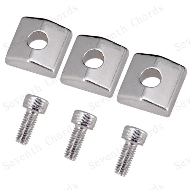 Ensemble complet de pince bloc écrou de verrouillage pour guitare électrique T