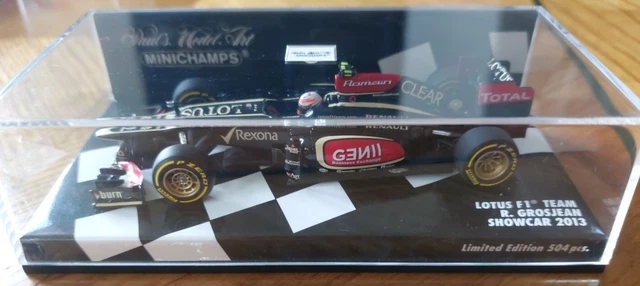 LOTUS RENAULT E21 F1 Team Grosjean Minichamps Ref 110130008 EUR 159,90 - FR