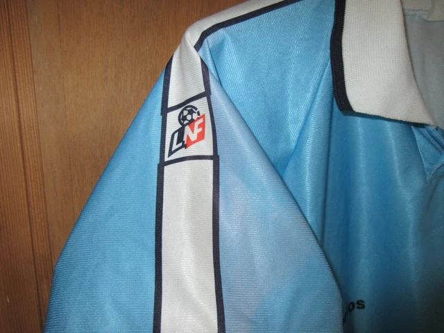 Maillot OM Olympique de Marseille centenaire version Or saison 98 / 99 1998 / 1999 taille XXL réédition 2009 état neuf avec étiquettes RARE collection collector vintage - Vêtements