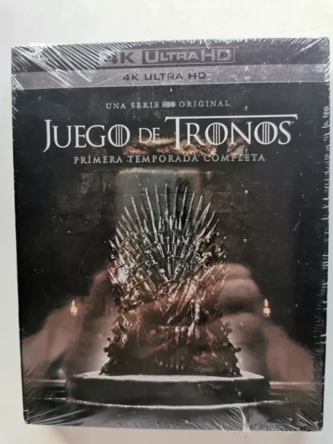 4K Ultra Hd Juego De Tronos 1ª Temporada Completa 4 Discos            Precintado