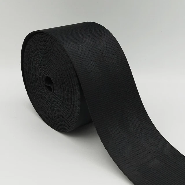Sangle Polyester 48mm X 10m AnseTendance - Type Ceinture Sécurité Gris étain - Pour Sacs, Valises, Kayak, Matelas