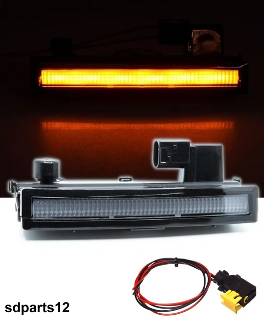 Feu De Gabarit Orange LED Pour Camion 12V/24V - 3 LED, 85x29mm, Lucidity 26260A-V - Neuf
