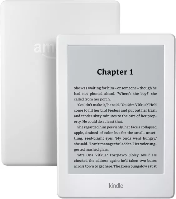 Kindle | 6" Display without built-in light Wi-Fi White Previous Generation 8th