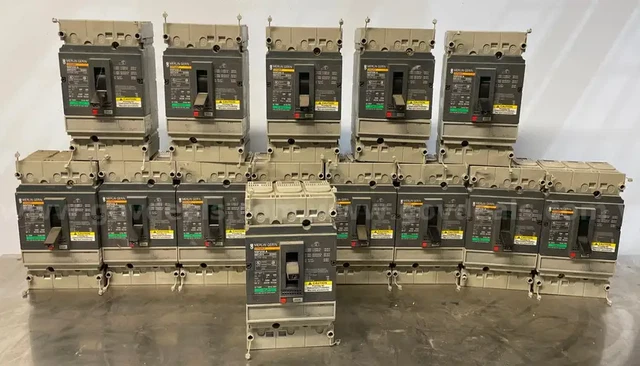 Merlin Gerin Compact 250A, 3P, 600Y/347V Current Limiting Circuit Breaker NSF250 Merlin Gerin Compact 250A, 3P, 600Y/347V Current Limiting Circuit Breaker NSF250