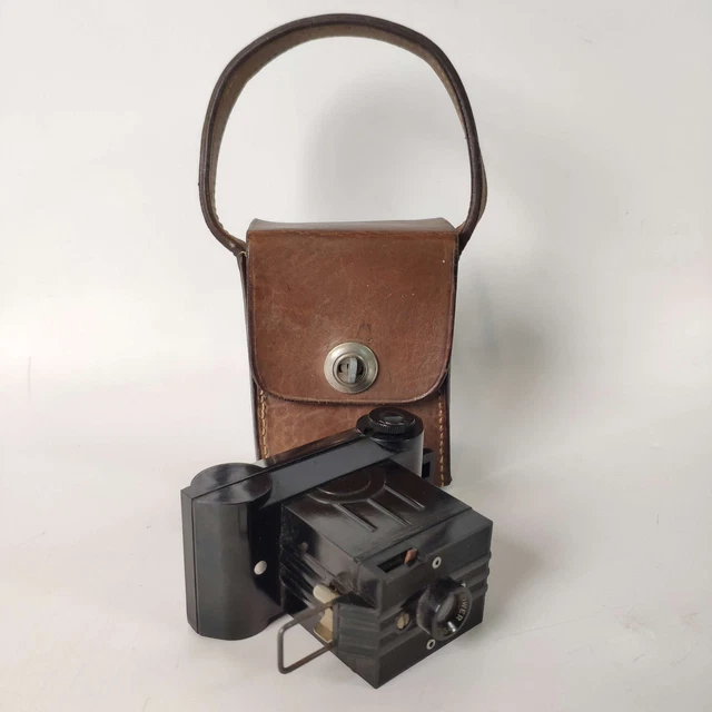 Appareil Photo Miniature FAP Norca Pin-Up En Bakélite – Rare Copie De Rower Univex, état Correct