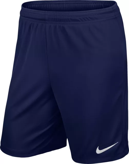 Shorts Football/ Soccer Nike Park Kids Xs-Xl Navy Blue Genuine Nike Product