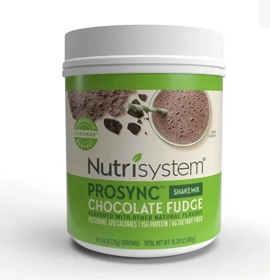 Nutrisystem NUEVO PROSYNC CHOCOLATE MEZCLA BATIDO NUEVO SELLADO VENCIMIENTO Julio 2024