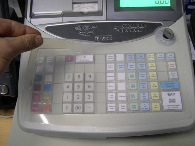 Tastaturschutz Aus Silikon Mit Schloss Für Casio SE-S400 / SE-S3000
