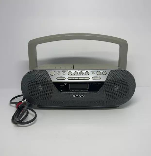 Sony CD Player (For Parts/Repair) AM/FM Radio Cassette Recorder CFD-S05