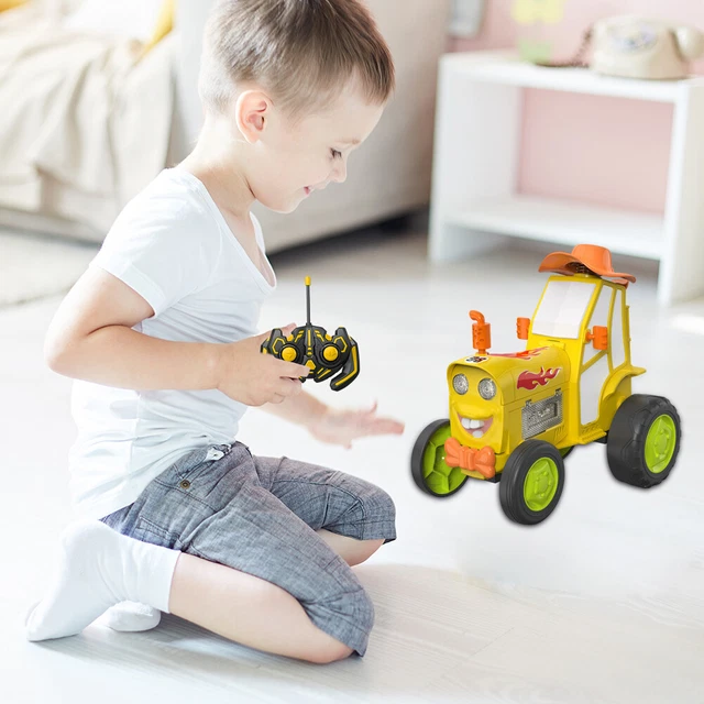 CRAZY JUMPING CAR Toy Rechargeable with LED Lights for Boys Girls