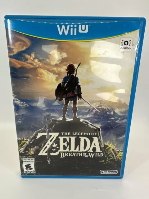 The Legend of Zelda Breath of the Wild (Nintendo Wii U) 1st Print Misprint