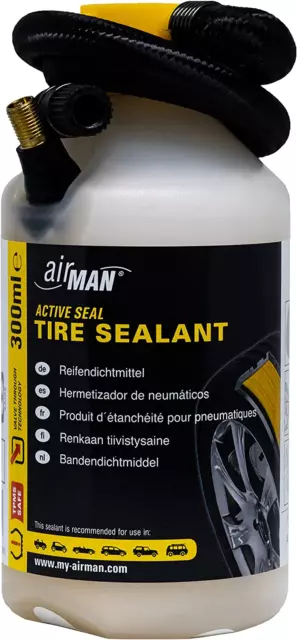 AirMan 300ml Universal Tyre Sealant for Emergency Roadside