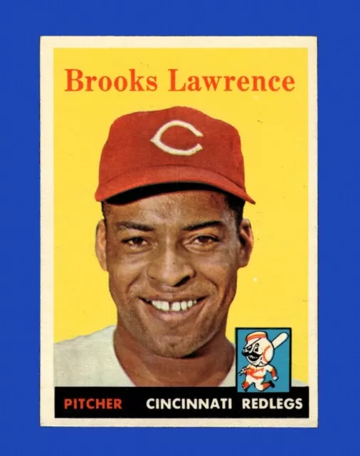 1958 Topps Set-Break #374 Brooks Lawrence EX-EXMINT *GMCARDS*
