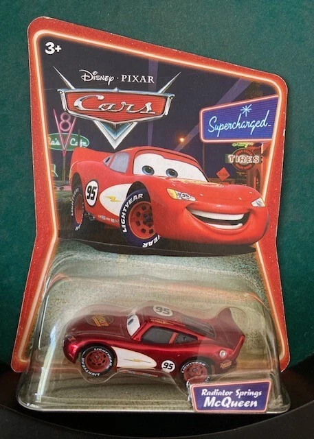 Cars Radiator Springs McQueen Supercharged mattel disney pixar