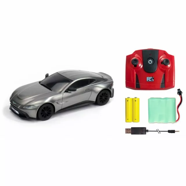 Aston Martin Vantage 1:24 grau RTR 2.4 GHz ferngesteuertes Fahrzeug RC Auto Siva