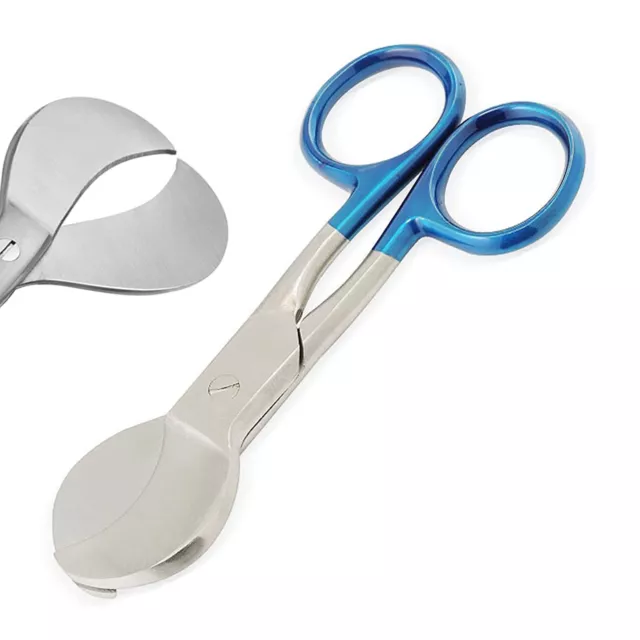 Umbilical Cord Scissors 4" Blue Handle Ob/Gyn Gyneclogy Instruments