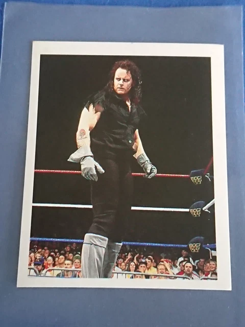 Carte WWF Merlin 1991 - The Undertaker #103 Rookie - Édition Allemande - Non Notée