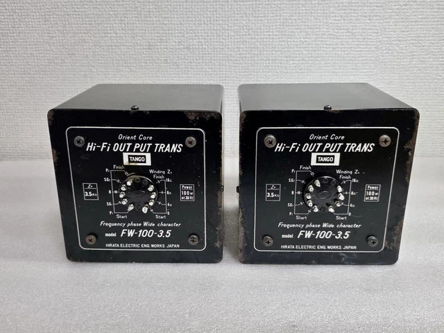 TANGO HIRATA FW-100-3.5 Pair Output Transformer for KT88