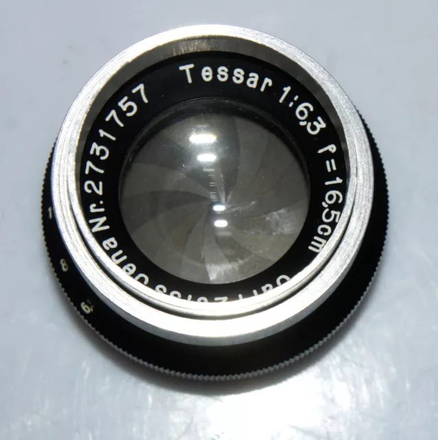 CARL ZEISS Tessar 16.5 cm F6.3 LENS COVERS 10x15