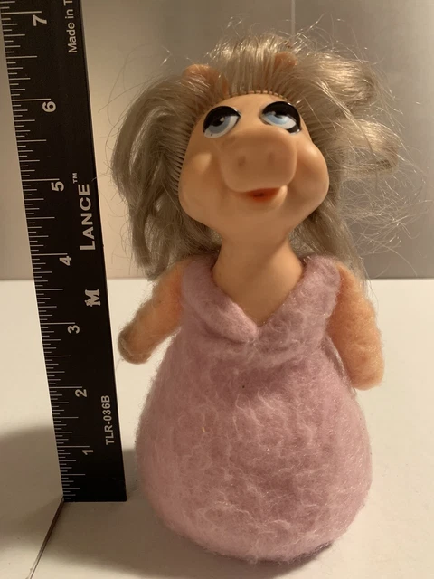 Vintage 1979 Muppet Miss Piggy 867 Beanbag  Fisher Price Toy -Please see photos￼
