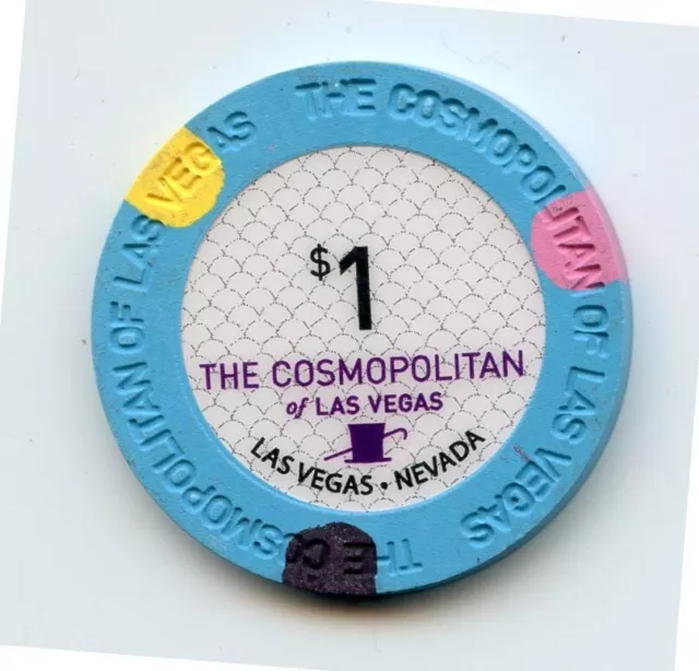 1.00 Chip from the Cosmopolitan Casino Las Vegas Nevada