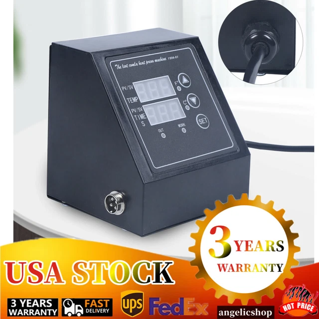 HEAT PRESS MACHINE Control Box Digital Temperature Display Controller