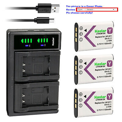 Kastar Battery LTD2 Charger for RICOH DB-80 DB80 & RICOH R50 Digital Camera