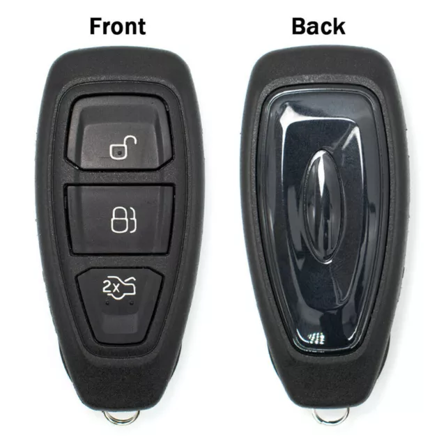 Für Ford Fiesta Focus Mondeo Kuga Keyless Entry Key Fob Remote Case Ersatz