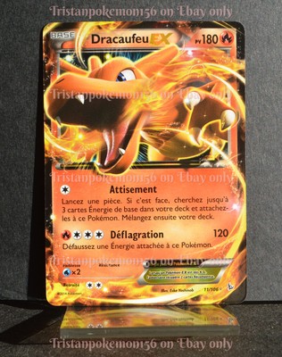 carte Pokémon Dracaufeu EX 180 PV 11/106 XY02 - Étincelles NEUF FR