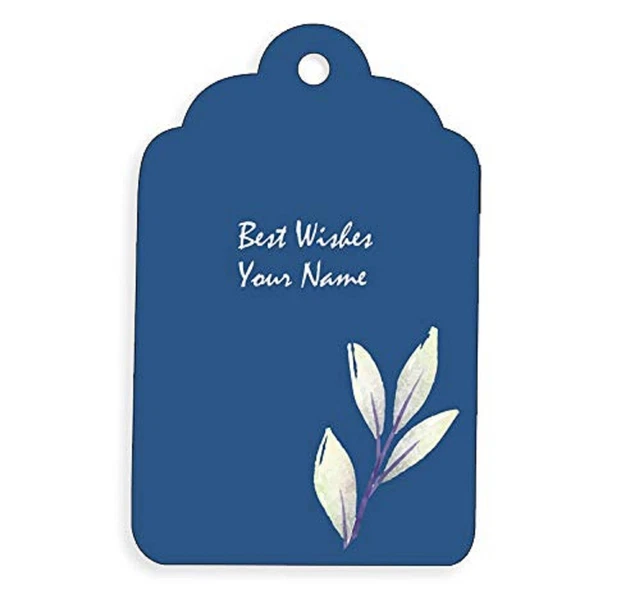 Geschenkanhänger Packung 20 Blau