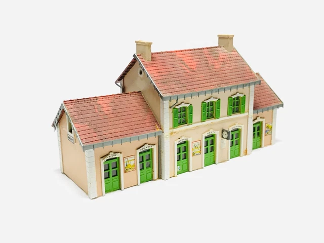 Maquette Chaumière En Brière - Jouef échelle HO - Année 1977 - Occasion Pour Modélisme