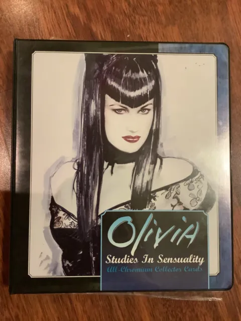 Olivia Studies in Sensuality All-Chromium card set: Binder+Base+Magna+Medallion+