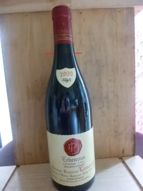 bouteille grand vin Echezeaux 1999 Domaine François LAMARCHE Bourgogne Burgundy