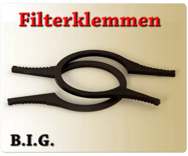 B.I.G. Filterklemmen / Filterzangen Größe: 62 - 77 mm ( 2 Stück), 420591