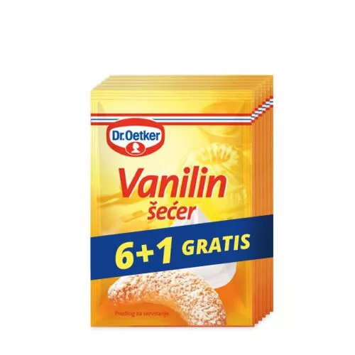 Dr.Oetker Vanilla Sugar 7 Sachets 70g / Vanilin Secer