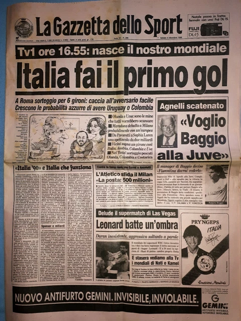Super Mondiale Gazzetta Dello Sport - 10 Numéros Parfaits De 1930 à 2002 | Collection Journaux Sportifs Historiques