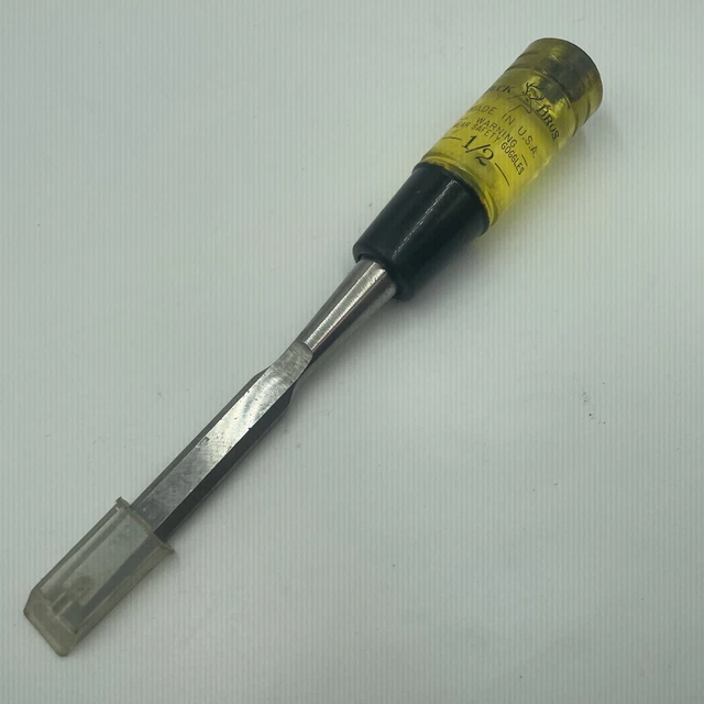 Buck Bros 2 inch Wood Chisel Buck Bros Tools USA. Used Condition USA Made 1/2”