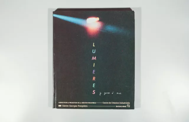 Lumieres, Je Pense A Vous lighting exhibition catalogue sarfatti maurer o-luce