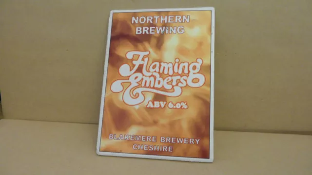 Nord Birreria in Fiamme Embers Birra Pompa Clip Faccine Bar Pub da Collezione 39