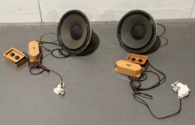Tannoy Dual Concentric 12 inch Loudspeaker Drivers and Crossovers for repair