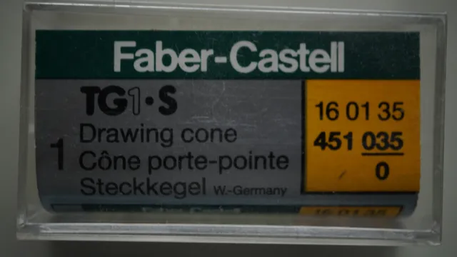Original Faber-Castell Zeichenkegel  0,35 mm NEU/OVP